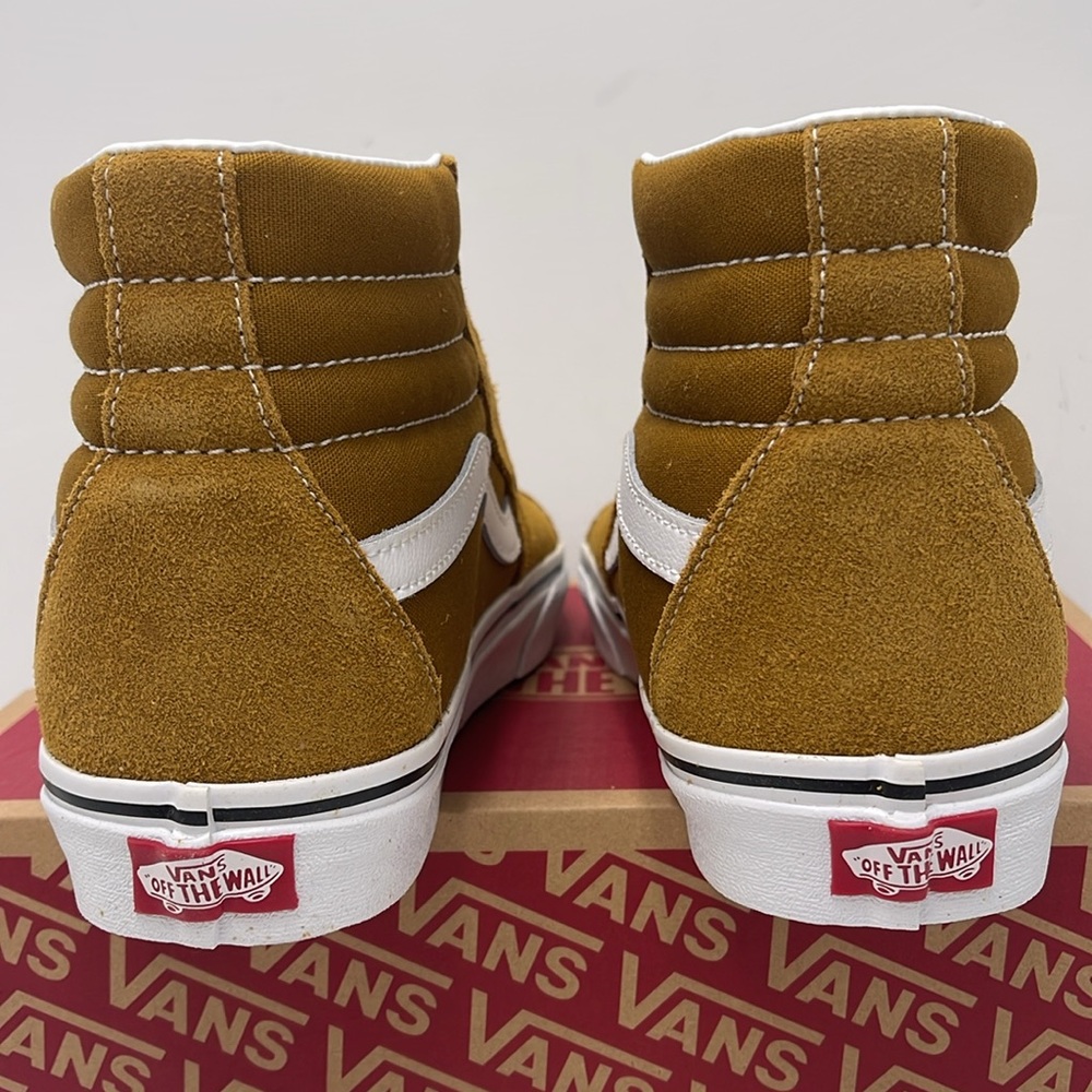 Vans Men’s High-Top Sneakers in Mustard White Sk8-Hi
Color Theory Golden Brown - Picture 14 of 16